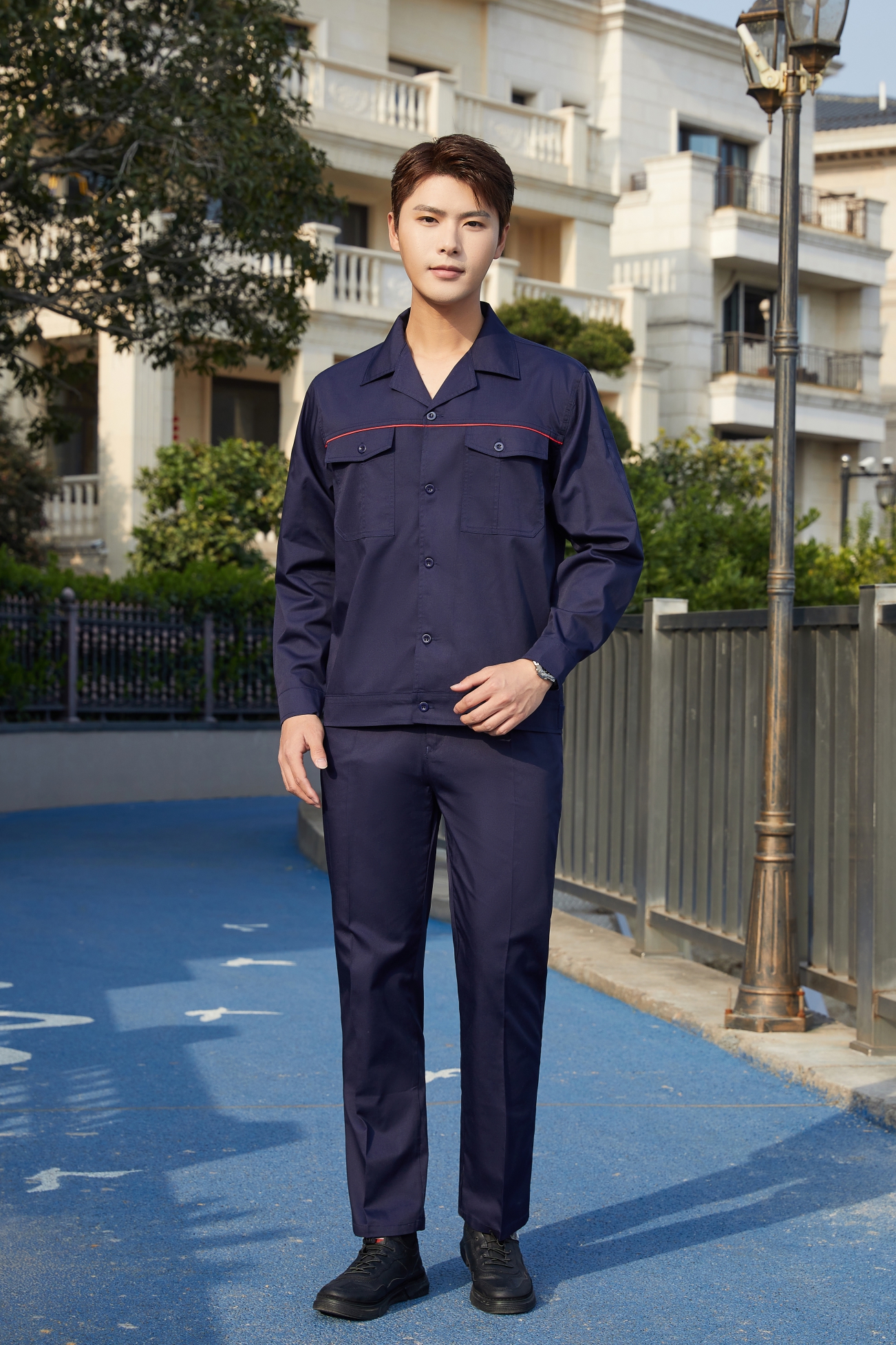 長袖工作服定制10